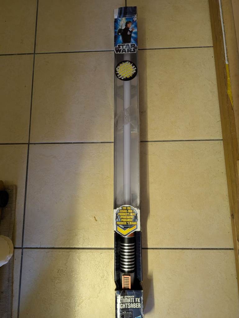 Star Wars Luke Skywalker Ultimate FX lightsaber