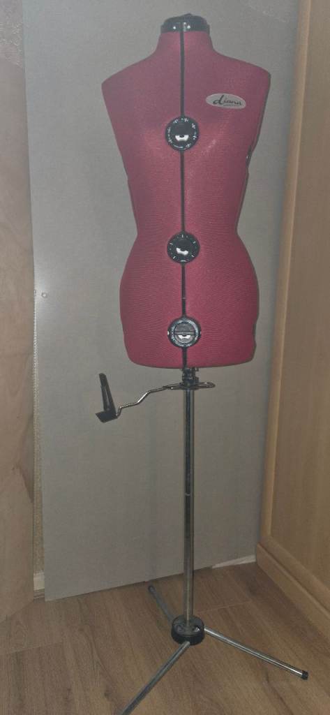 "Diana" Adjustable Red Dressmaker's Dummy