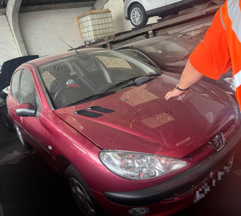 Breaking spare parts Peugeot 206 