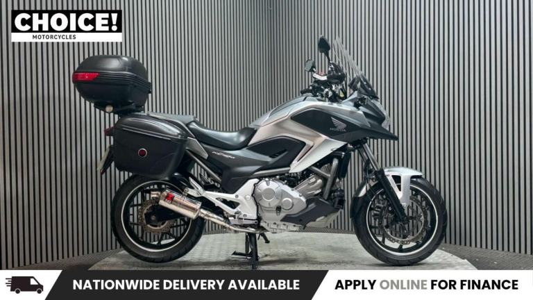 Honda NC700 2012 ONLY 18K FULL LUGGAGE MANUAL NEW MOT A2 700CC