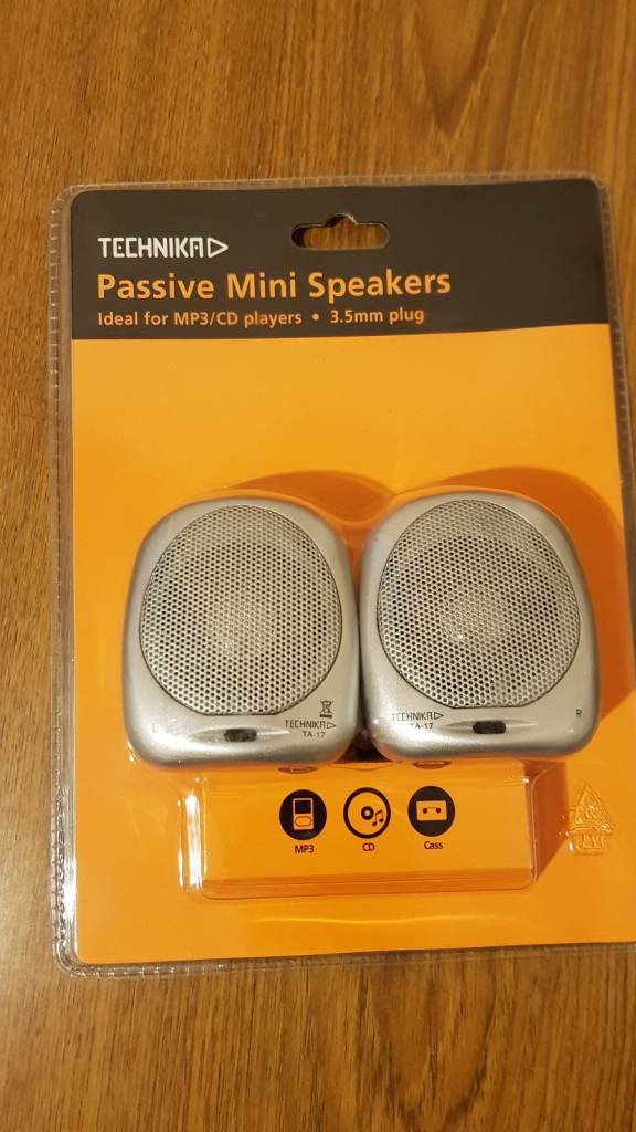 NEW TECHNIKA PASSIVE MINI SPEAKERS