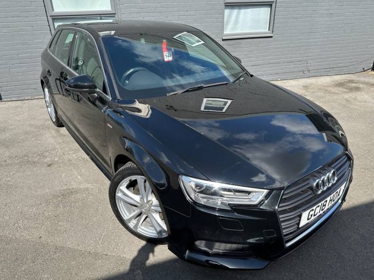 2018 Audi A3 2.0 TFSI S line Sportback 5dr Petrol Manual Euro 6 (s/s) (190 ps) Hatchback Petrol M...