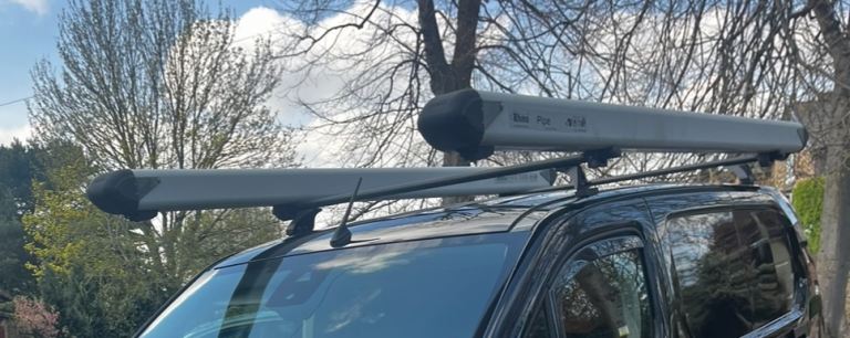 Rhino pipe tube carrier roof rack 