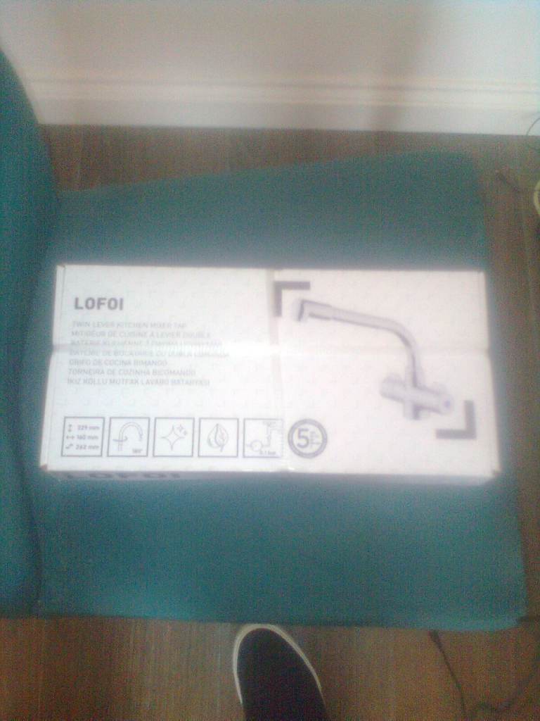 New Kitchen mixer tap