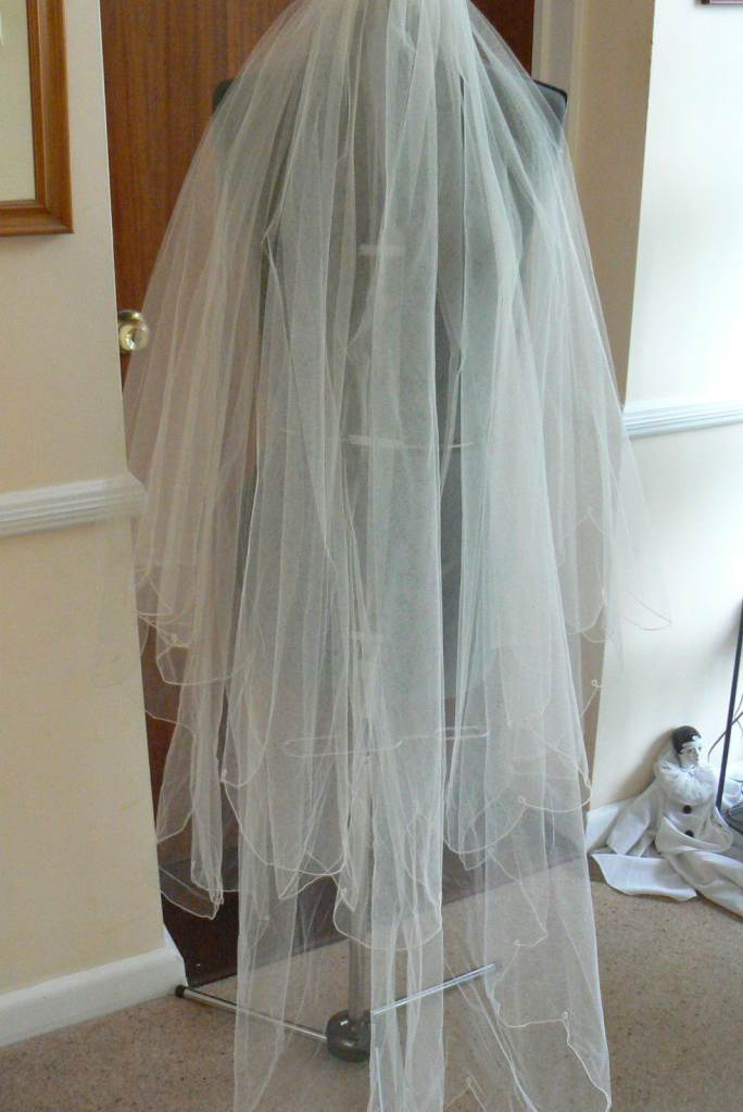 Double wedding veil. (Rf: WVI1500)