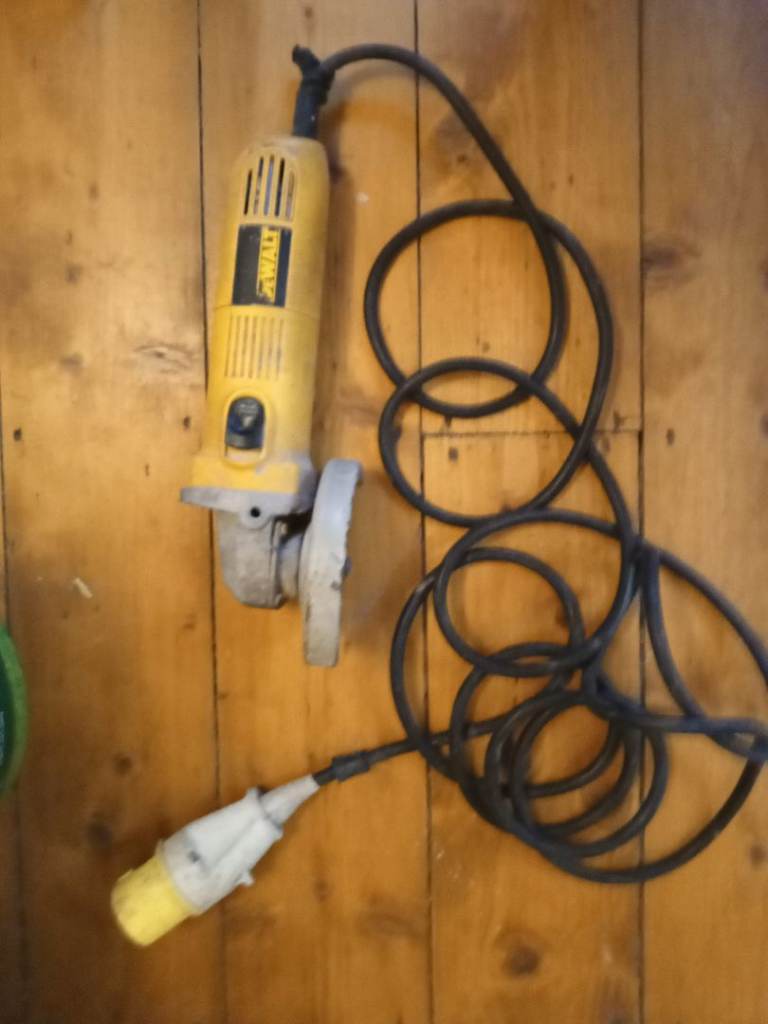 DeWalt angle grinder 