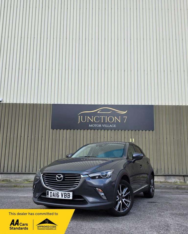 2016 Mazda CX-3 2.0 SKYACTIV-G Sport Nav Euro 6 (s/s) 5dr HATCHBACK Petrol Manual