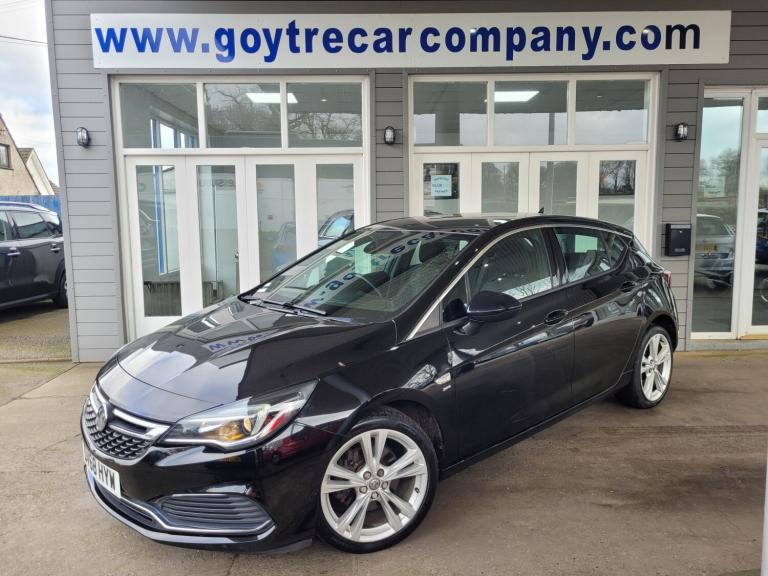 VAUXHALL ASTRA 1.6 CDTi BlueInjection SRi VX Line Nav Black Manual Diesel 2018