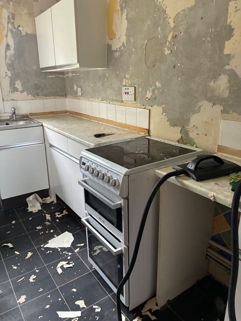 Oven and fridge both in working conditions