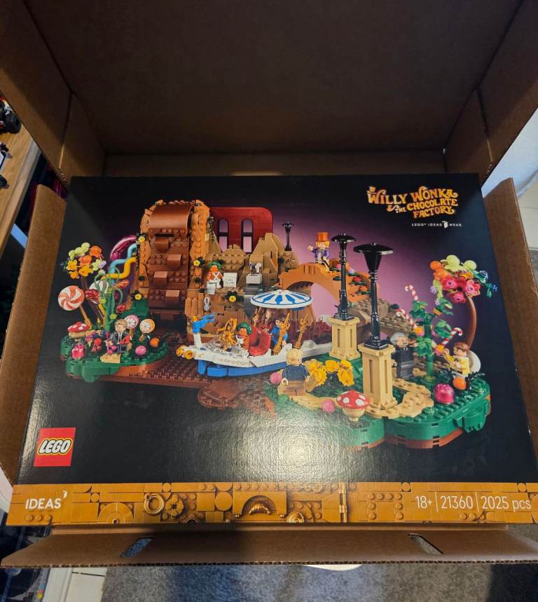 image for LEGO Ideas - Willy Wonka & the Chocolate Factory (21360)