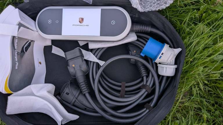 porsche charge, charging cable