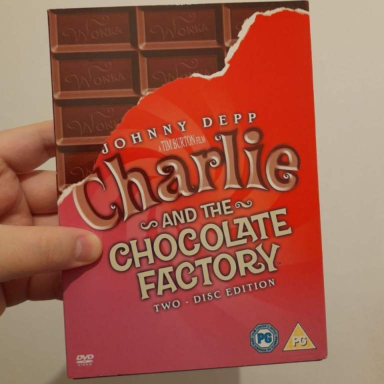  DVD: Charlie and the Chocolate Factory