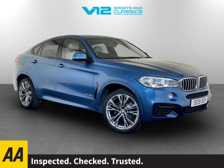 2019 BMW X6 xDrive40d M Sport Edition 5dr Step Auto COUPE DIESEL Automatic