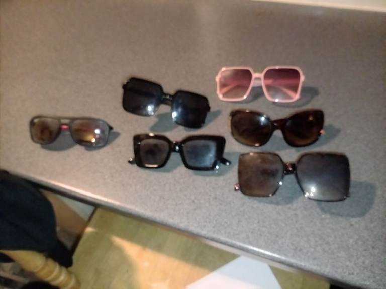 Collection of women sunglasses