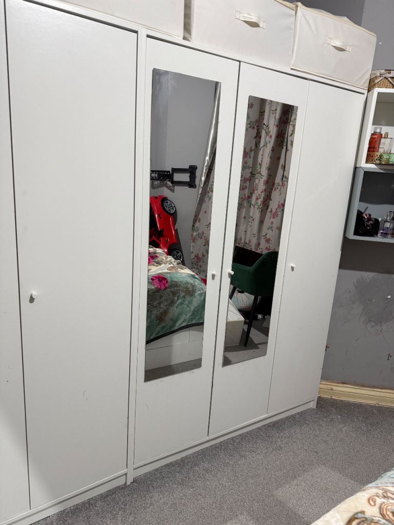 Quick sale 3 door ikea wardrobe