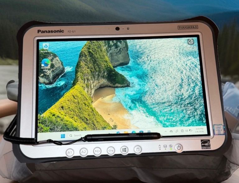 PANASONIC TOUGHPAD 10.1'' FZ-G1 MK5 I5 - 6TH Gen  8GB RAM TOUCH SCREEN