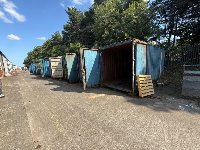 Free shipping containers - steel containers. 