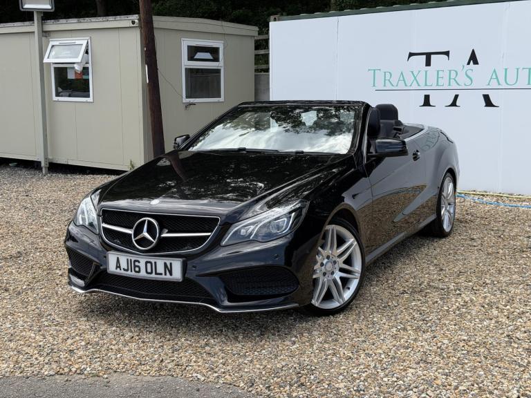2016 Mercedes-Benz E Class E220d AMG Line Edition Premium 2dr 7G-Tronic CONVERTIBLE DIESEL Automatic