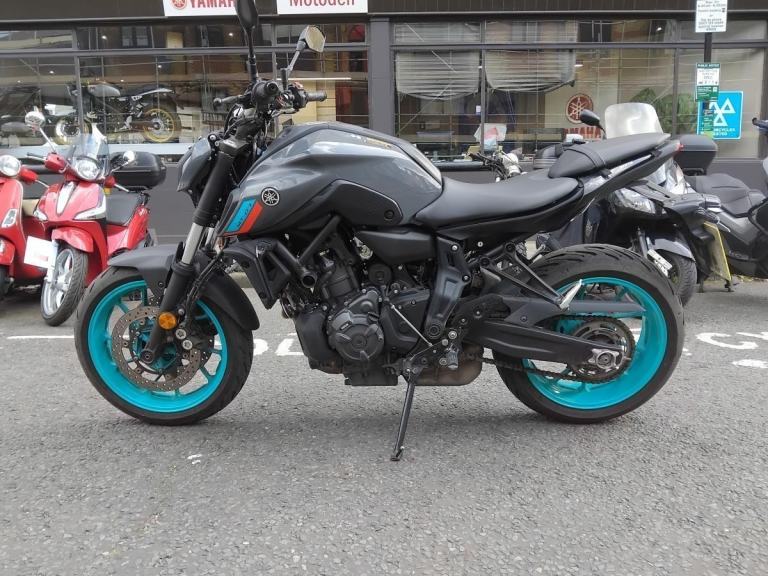 YAMAHA MT-07 MT07 2023 GREY 1 OWNER JUST SERVICED 