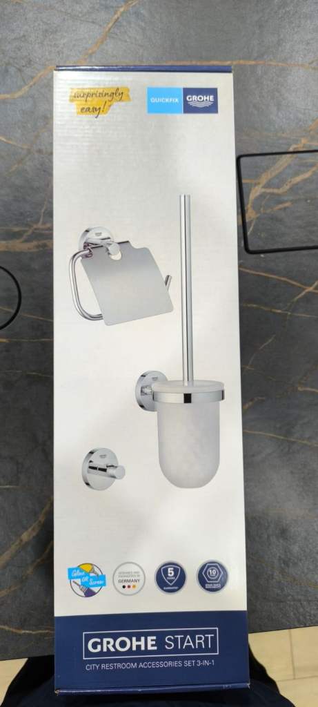 Grohe Quickfix bathroom accessories 