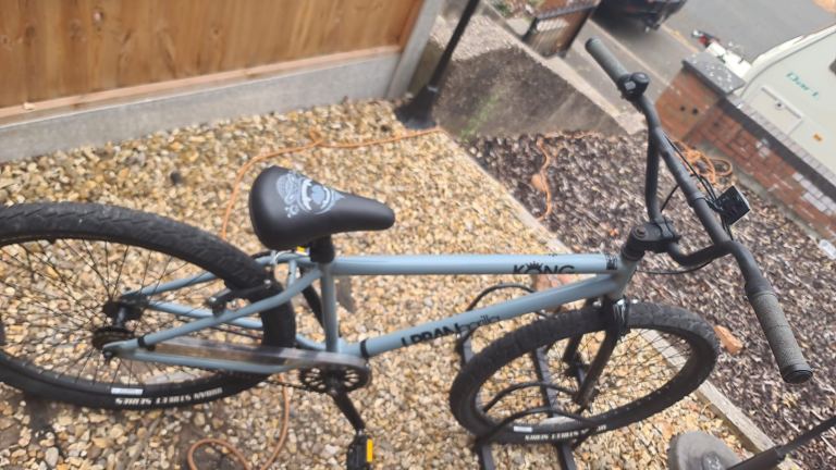 26 inch KONG Urban Gorilla BMX Bike – Grey, Good Condition
