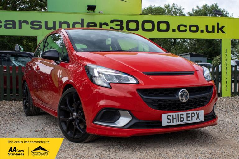 2016 Vauxhall Corsa 1.6 Corsa VXR 3dr Hatchback Petrol Manual