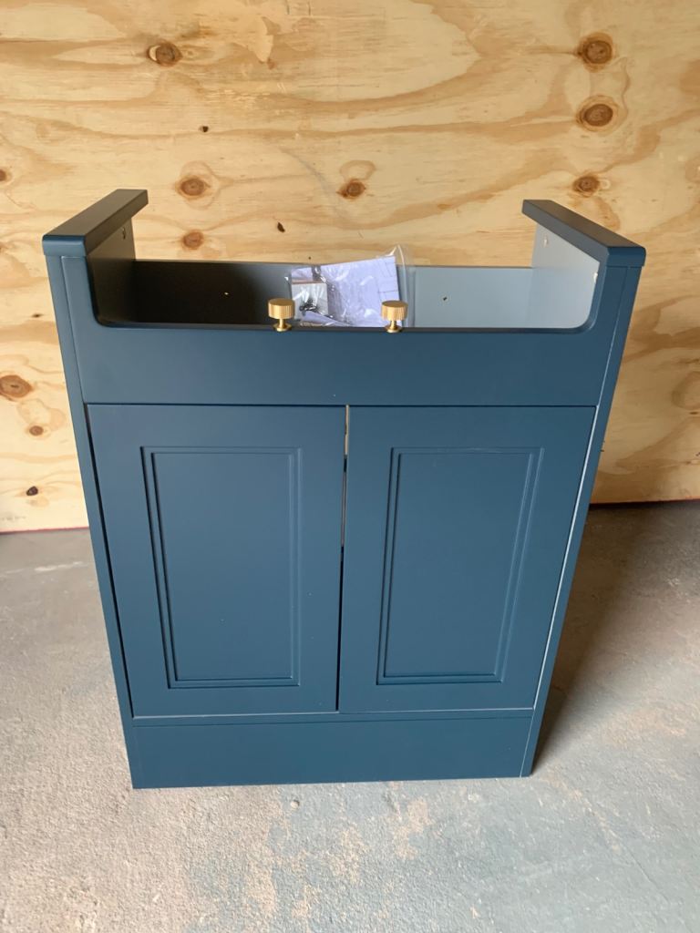 Bathroom Basin Vanity unit 600mm - NO SINK OR TAPS