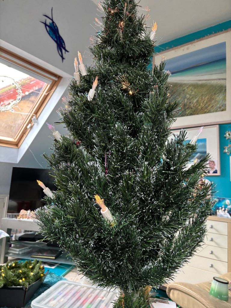 Fibre optic Christmas tree