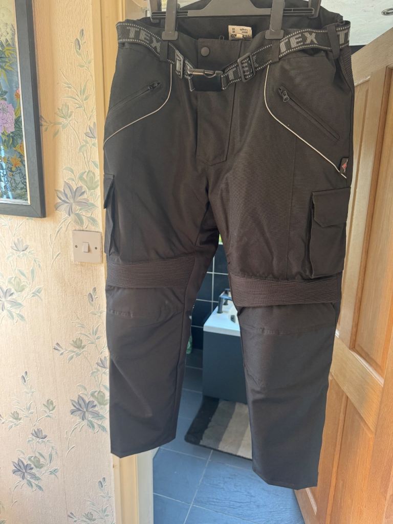 Texspeed motorbike trousers 