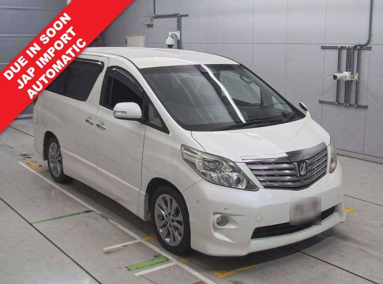 2010 Toyota Alphard 2.4 Automatic Petrol White 5dr MPV Petrol Automatic