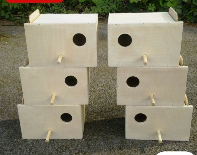 Budgies nest boxes for sale (used)
