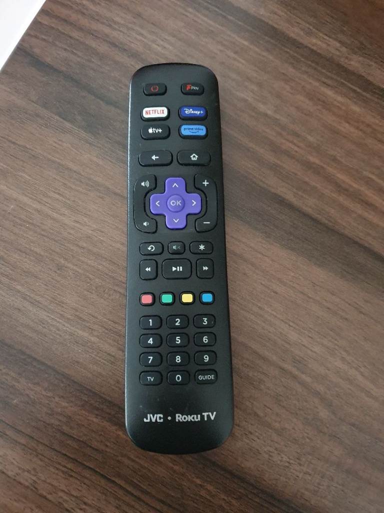 JVC Roku TV Remote – Like New