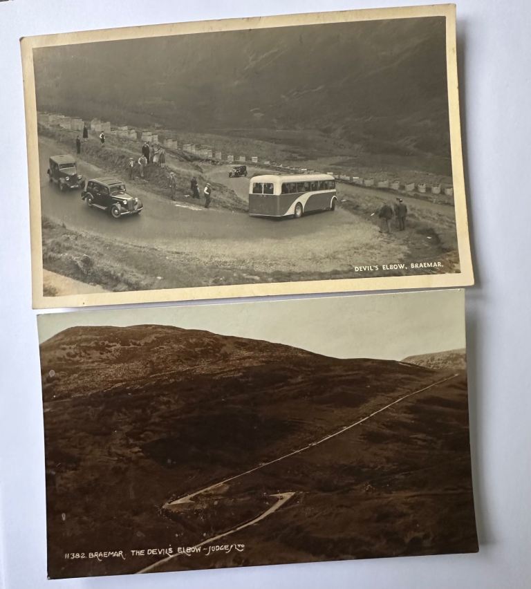 Postcards-Devil’s Elbow, Braemar, Scotland circa 1930’s