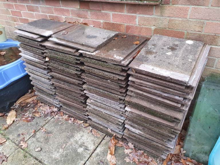 Redland Stonewold roof tiles x 86