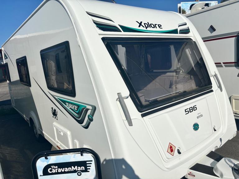 ELDDIS XPLORE 586 , 6 BERTH , FIXED BUNKS 
