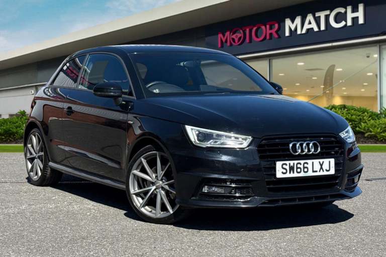 2016 Audi A1 1.4 TFSI 150 Black Edition 3dr HATCHBACK PETROL Manual