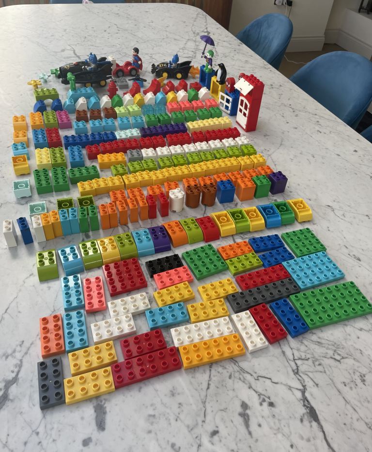 Huge bundle of Lego Duplo 200 pieces