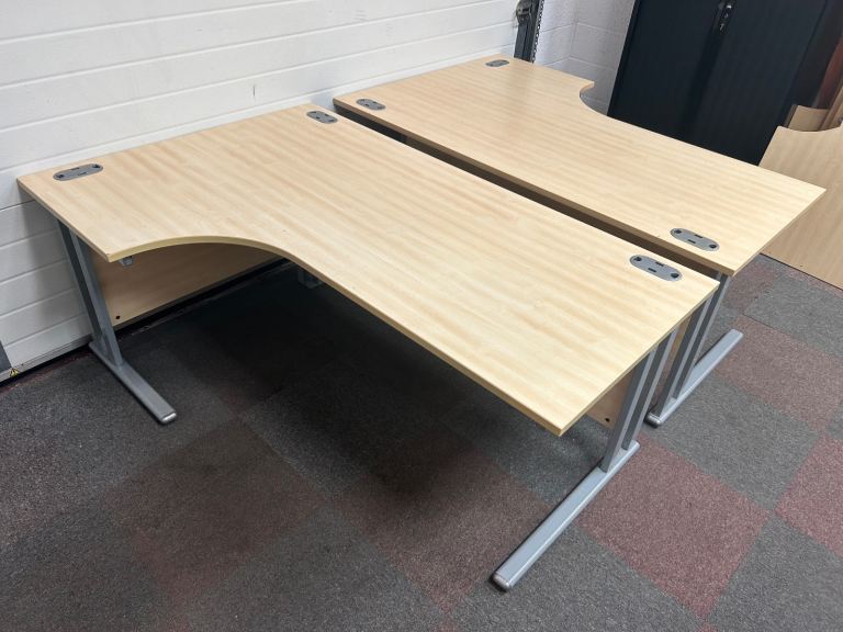 Curved Desks - 4 available 