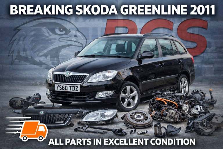 Breaking Skoda Fabia Greenline 1.2L Diesel