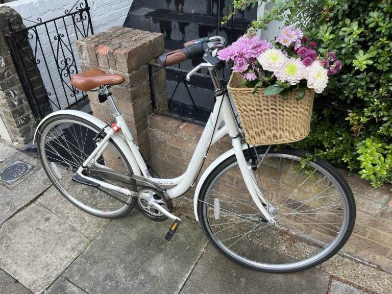 Raleigh heritage Commuter Bike /MEDIUM/  Good Condition with basket