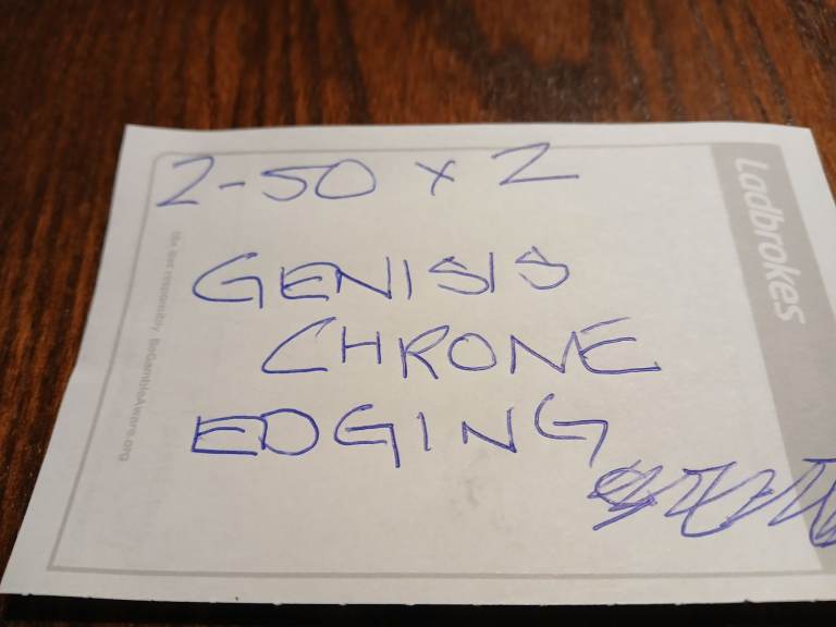 Genisis Tile Trim, Chromed