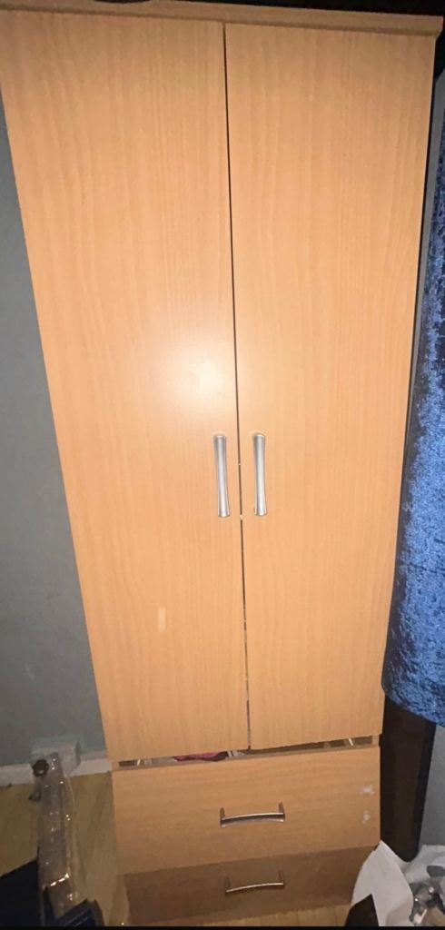 Brand new in box wardrobe with two drawers