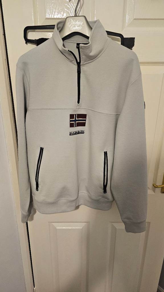 Napapijri Bastien 4 Quarter Zip Sweatshirt