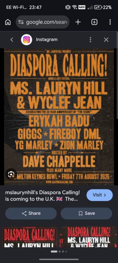 Lauryn H wycleff jean Giggs MK Bowl Aug 2026