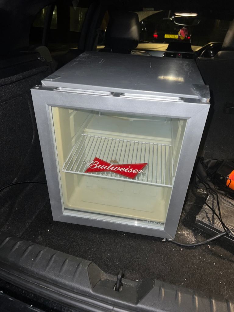 Budweiser small fridge 