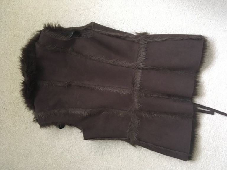Lady’s sheepskin gilet