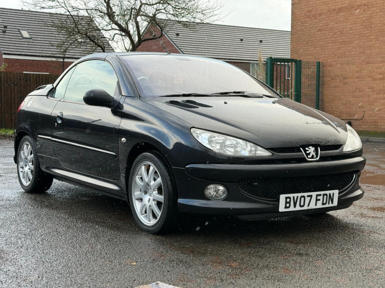 2007 Peugeot 206 1.6 Allure 2dr Tip Auto [AC] CONVERTIBLE PETROL Automatic
