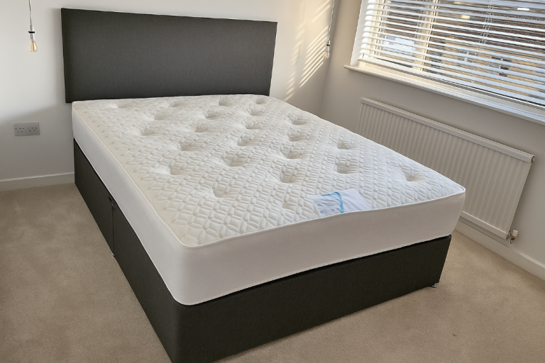  Brand New Double Divan Bed Sets with Storage – All Sizes with Optional Mattress Included 