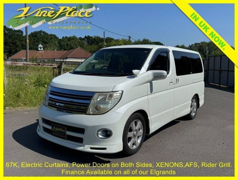 2007 Nissan Elgrand 3.5 Highway Star Black Leather Edition Premium, Auto, 8 Seats MPV Petrol Auto...