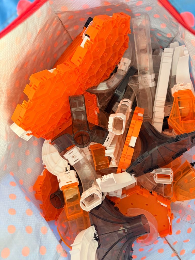 Free bag full of Hexbug track in excellent condition